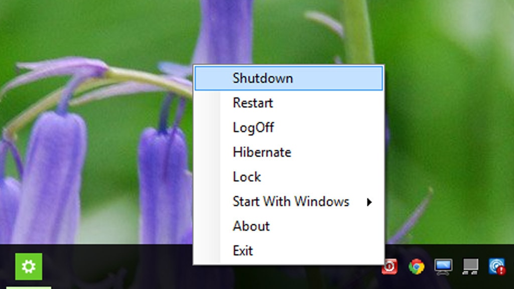 HotShut: Herunterfahren per Infobereich HotShut: Herunterfahren per Infobereich