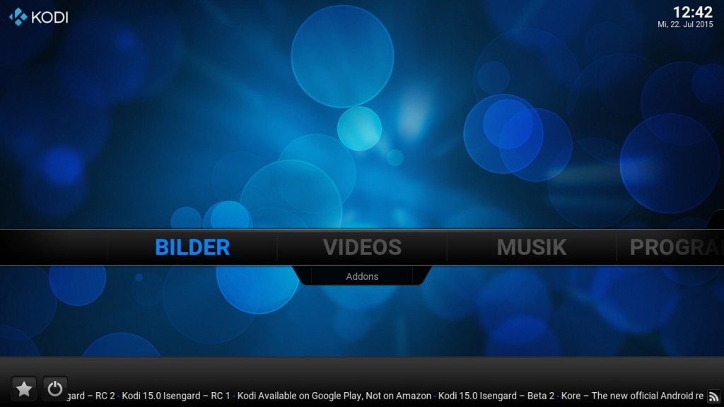 Kodi: Verwaltungszentrale für Multimedia-Dateien Kodi: Verwaltungszentrale für Multimedia-Dateien