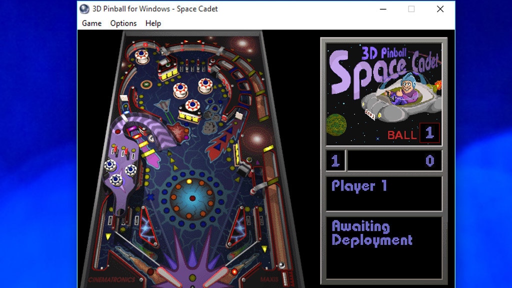 Microsoft 3D Pinball: Spielspaß für flinke Hände