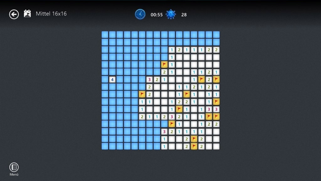 Microsoft Minesweeper (App für Windows 8 & 10): Spiel mit Sprengsatz