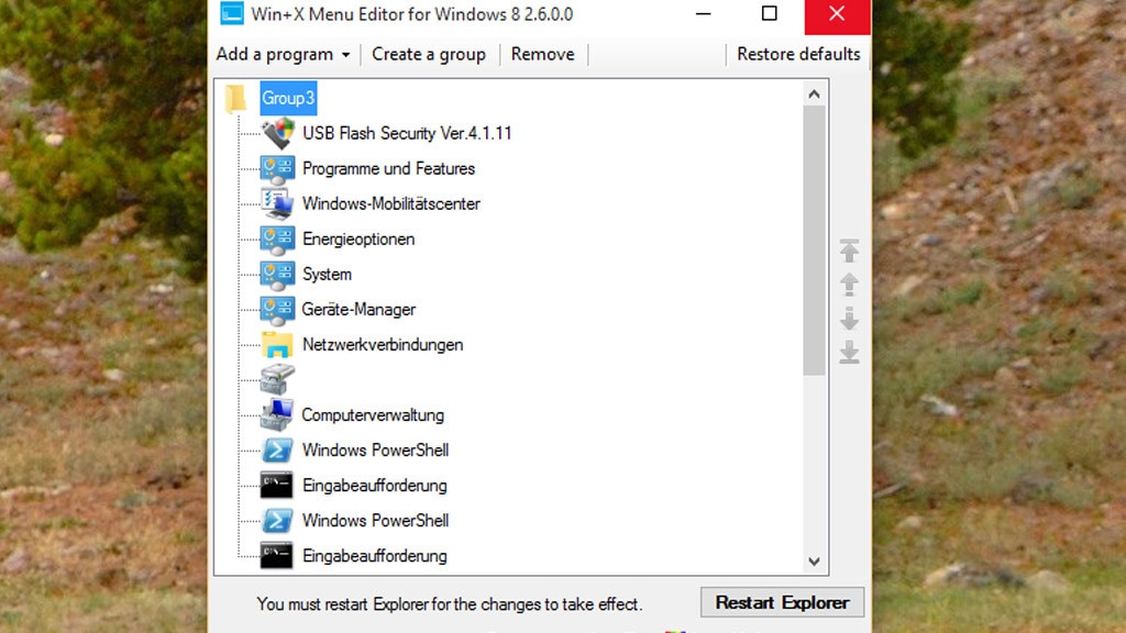 Win+X Menu Editor: Schnellstart-Menü perfektionieren Win+X Menu Editor: Schnellstart-Menü perfektionieren