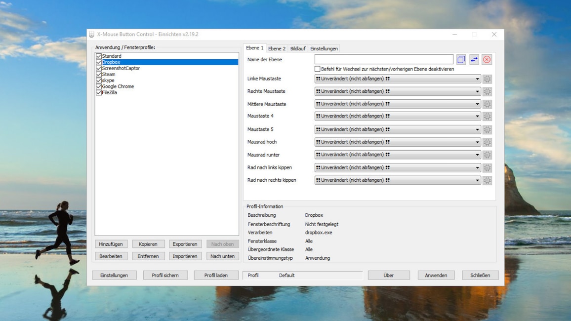 X-Mouse Button Control: Maus konfigurieren X-Mouse Button Control: Maus konfigurieren