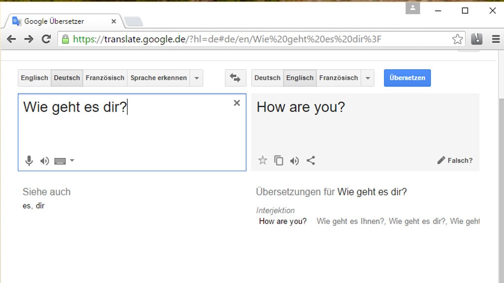 Google Übersetzer (Google Translate): Automatischer Dolmetscher