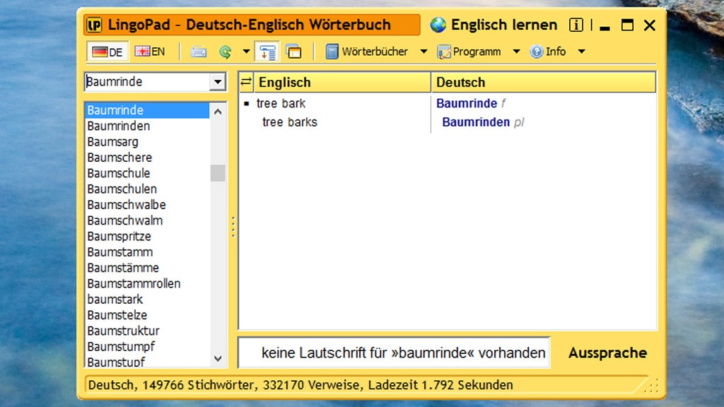 LingoPad: Schlankes Übersetzer-Tool