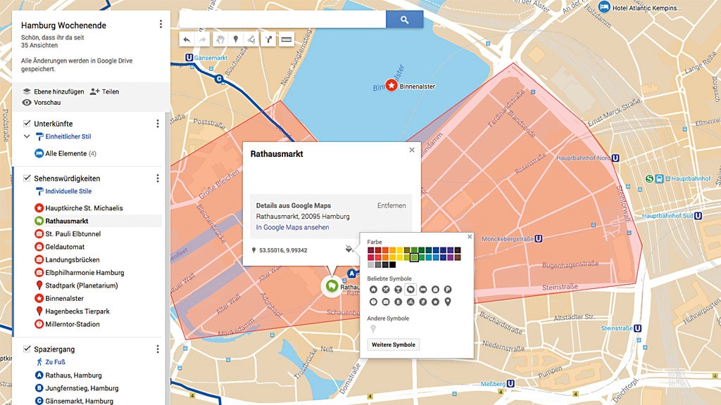 Google Maps: My Maps – eigene Karte erstellen