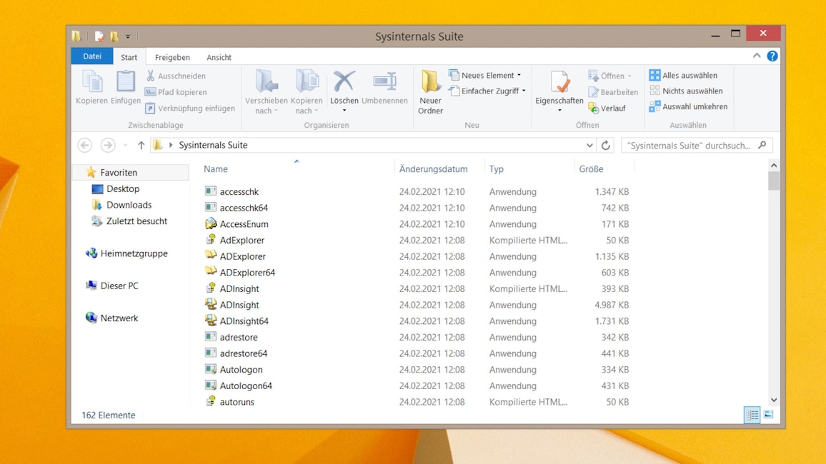 Sysinternals Suite: Windows analysieren