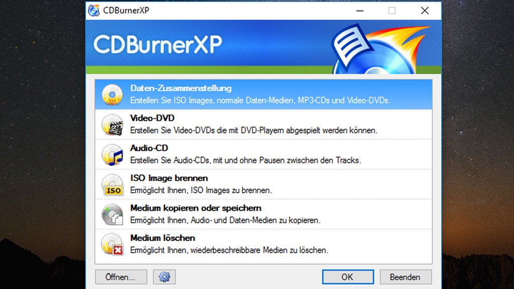 CDBurnerXP: Daten manipulationssicher aufbewahren