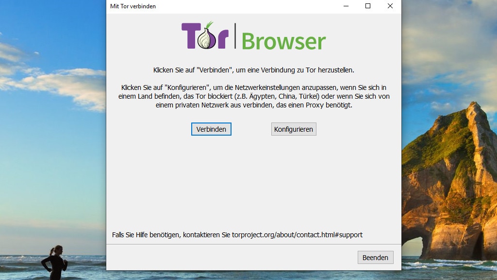 Anonym surfen: Tor Browser