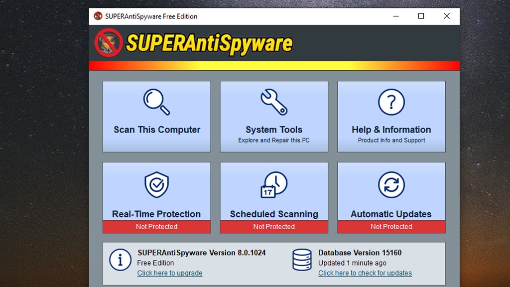 Malware entfernen und Schäden reparieren: SuperAntiSpyware Free Edition