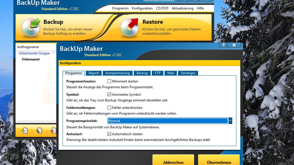 Backup Maker: Assistent-gestützter Sicherungshelfer Backup Maker: Assistent-gestützter Sicherungshelfer