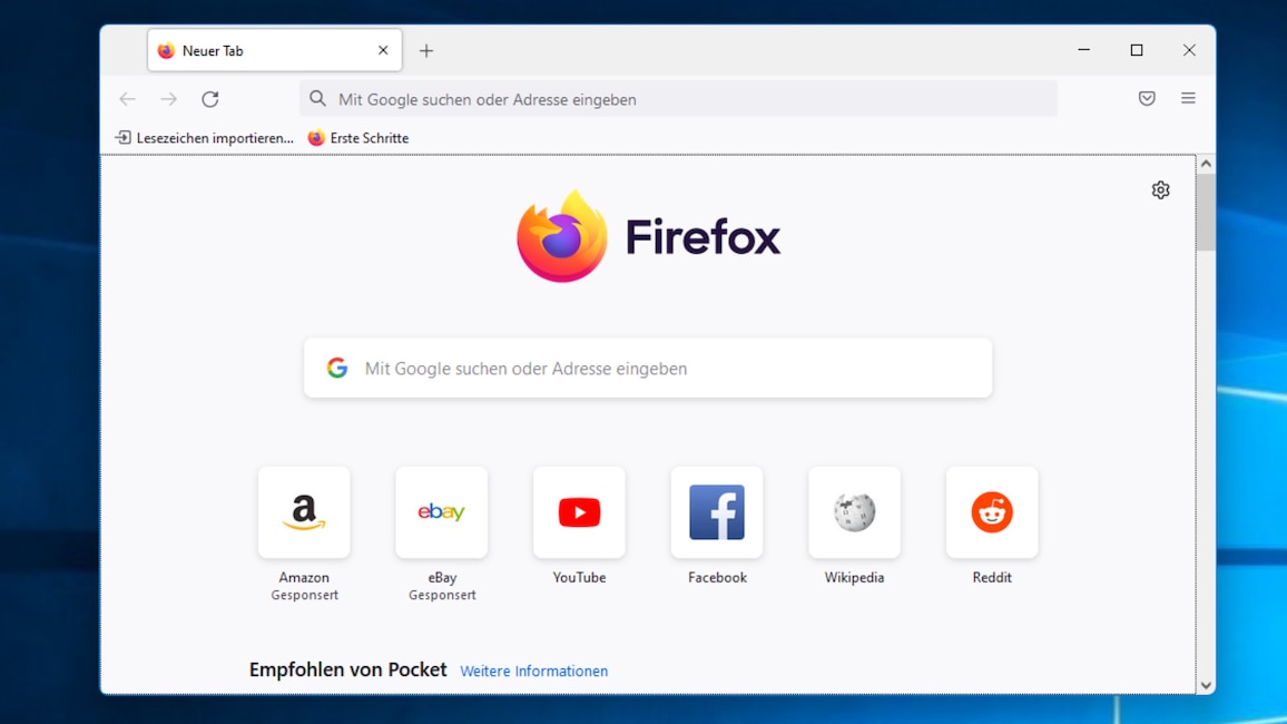 Firefox: Surfen mit vielen Anpassungen