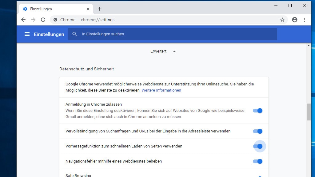 Google Chrome: Minimalistisch durchs Web bewegen