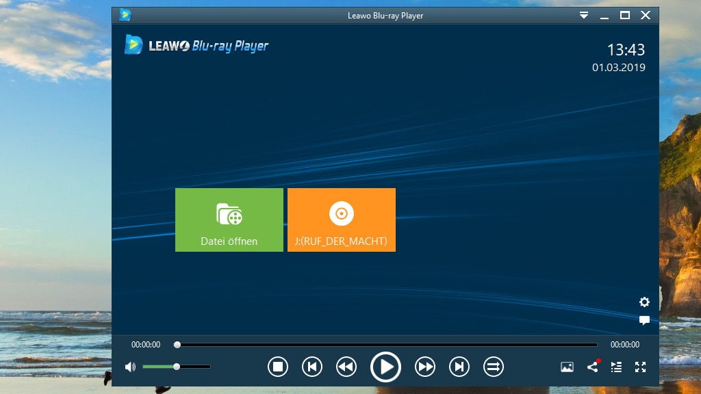 Leawo Blu-ray Player: Geschützte Blu-rays gratis ansehen