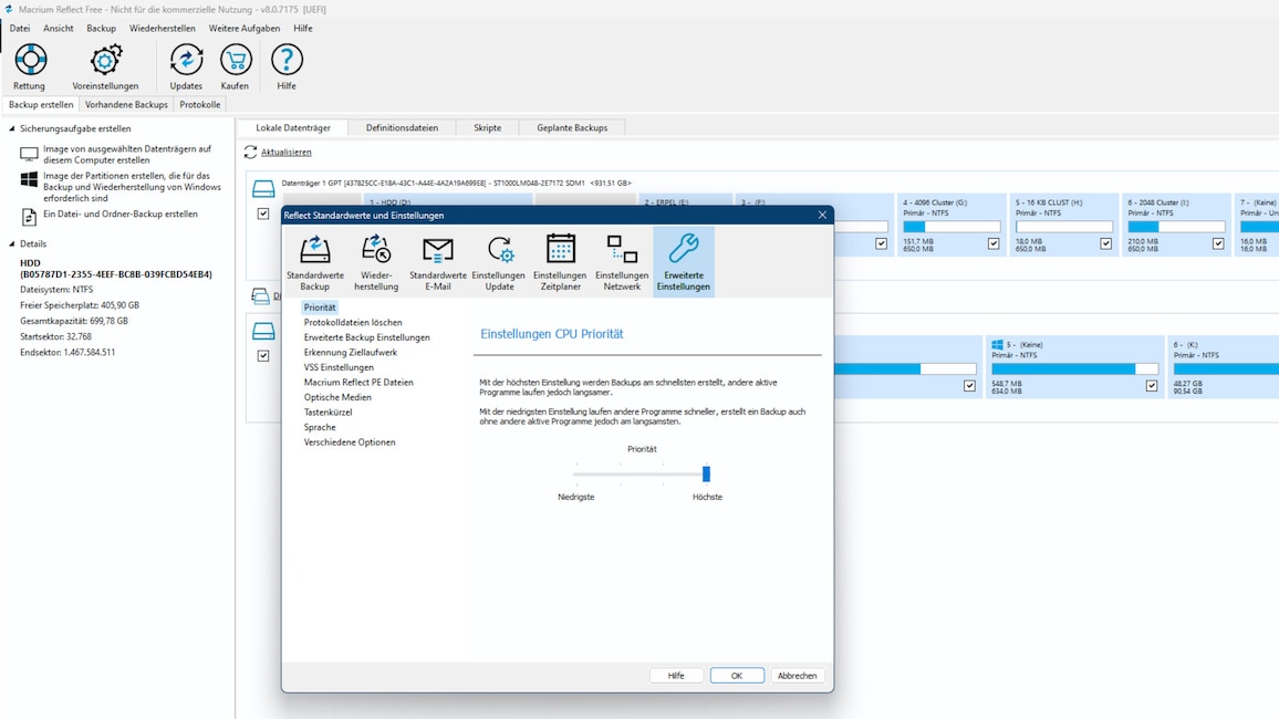 Macrium Reflect: System vollständig sichern Macrium Reflect: System vollständig sichern