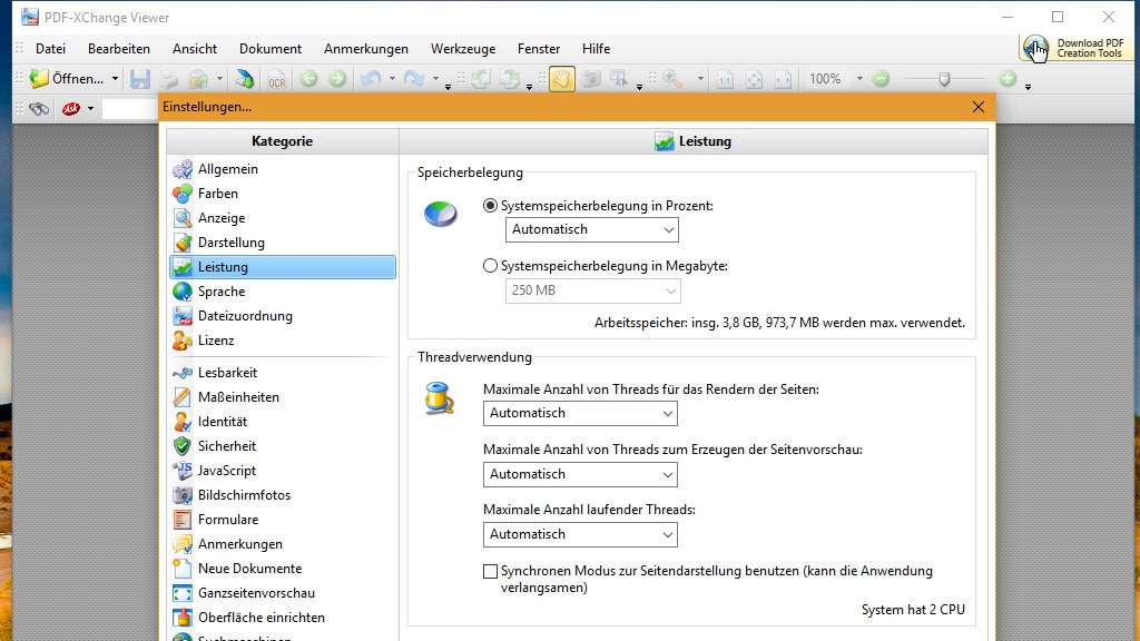 PDF-XChange Viewer: PDF-Dateien anzeigen PDF-XChange Viewer: PDF-Dateien anzeigen