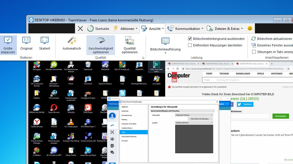TeamViewer: PCs aus der Ferne bedienen TeamViewer: PCs aus der Ferne bedienen