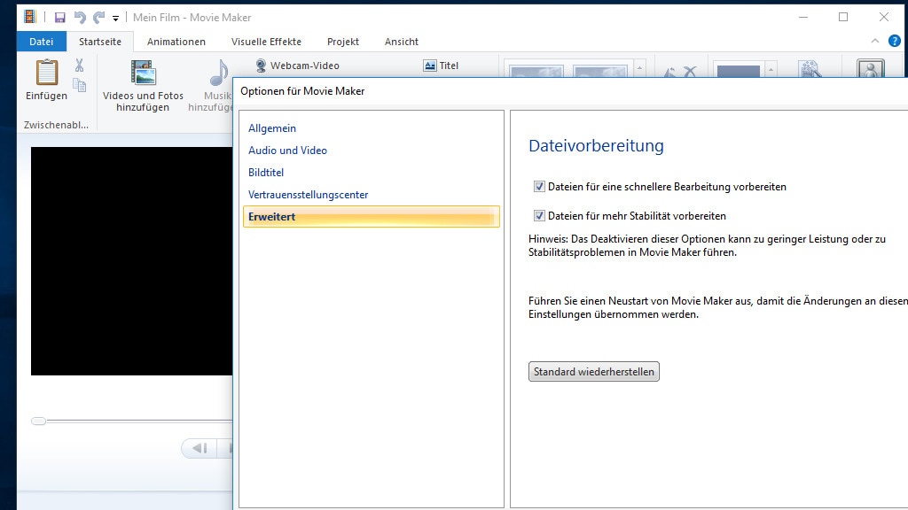 Windows Movie Maker: Videoeditor Windows Movie Maker: Videoeditor