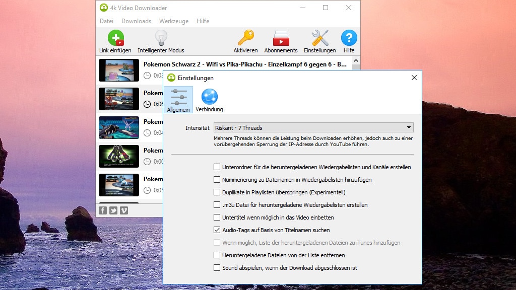 4K Video Downloader: Webclips herunterladen 4K Video Downloader: Webclips herunterladen