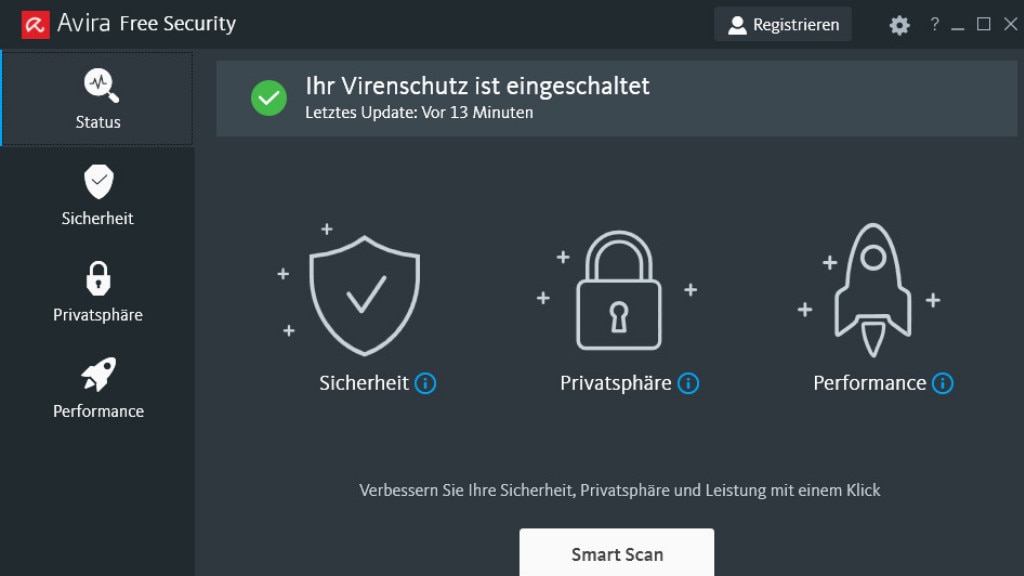 Avira Free Security: Schadprogramme abwehren Avira Free Security: Schadprogramme abwehren