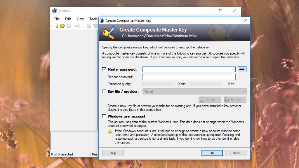 KeePass: Passwörter verwalten