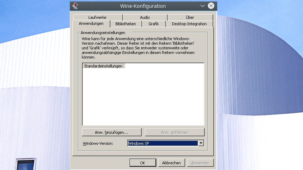Wine: Windows-Programme unter Linux ausführen