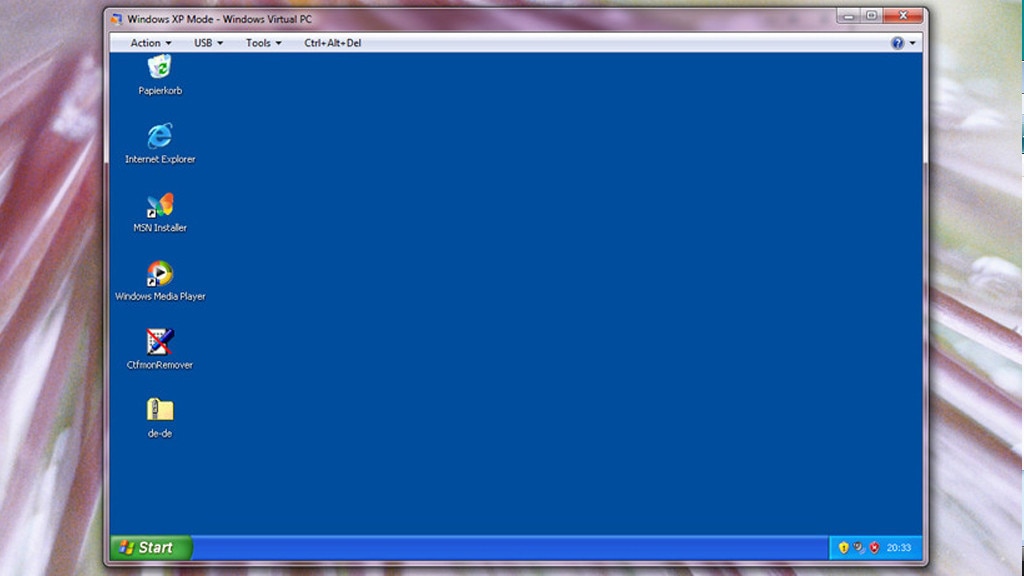 VirtualBox importiert den XP-Modus nicht