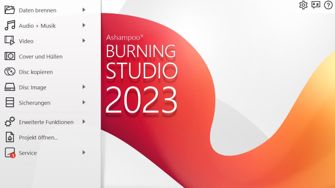 Platz 46: Ashampoo Burning Studio 2022 – Kostenlose Vollversion (neu)