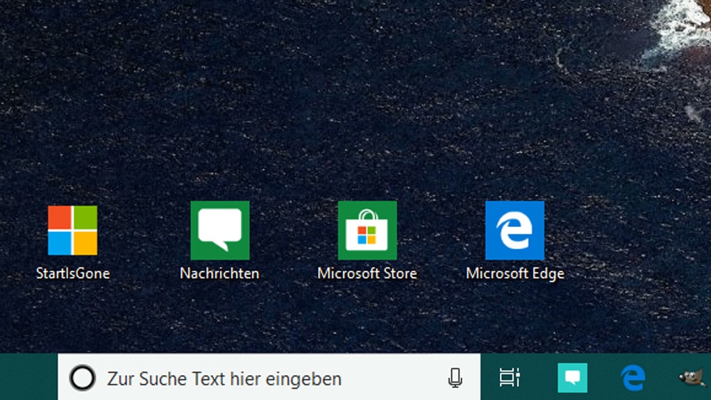 Startbutton von Windows 10 & 8.1 entfernen