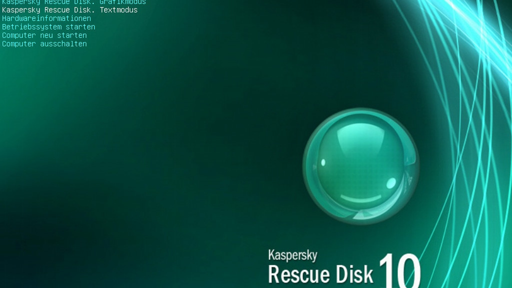 Gegenwehr: Kaspersky Rescue Disk