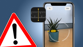 Apple Measure: Ungenaue Messungen „da unten“