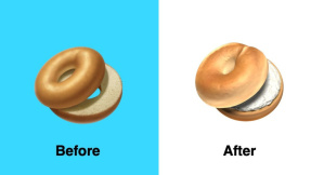 Emoji-Ärger: Apple behebt das Bagel-Problem