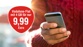 Exklusiv: Vodafone-Allnet-Flat mit 4 GB für 9,99 Euro