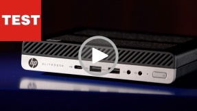 Deutlich geschrumpft: HP EliteDesk 705 G4 im Test