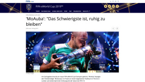 eWorld Cup: Werder-Bremen-Star ist FIFA-19-Weltmeister