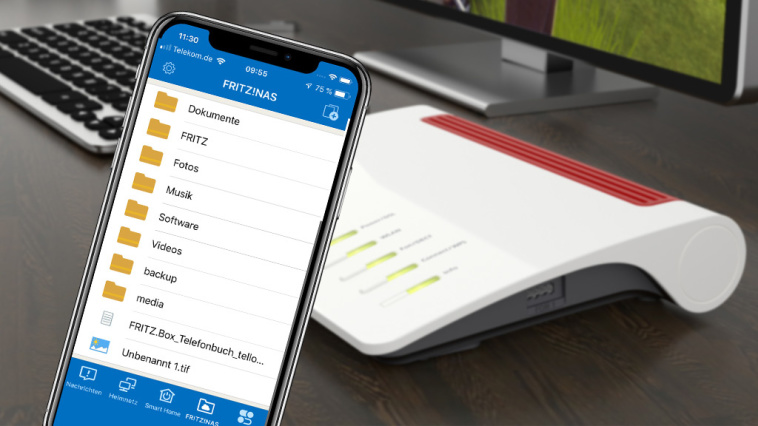FritzNAS: So einfach nutzen Sie Ihre FritzBox als Cloud