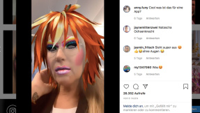 Instagram: Olivia Jones begeistert mit Drag-Filter