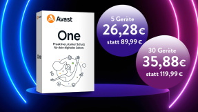 Hammer-Schnäppchen: Top-Programm Avast One für 29,99 Euro!