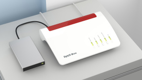 Dieses FritzBox-Modell hat richtig schnelle USB-Ports