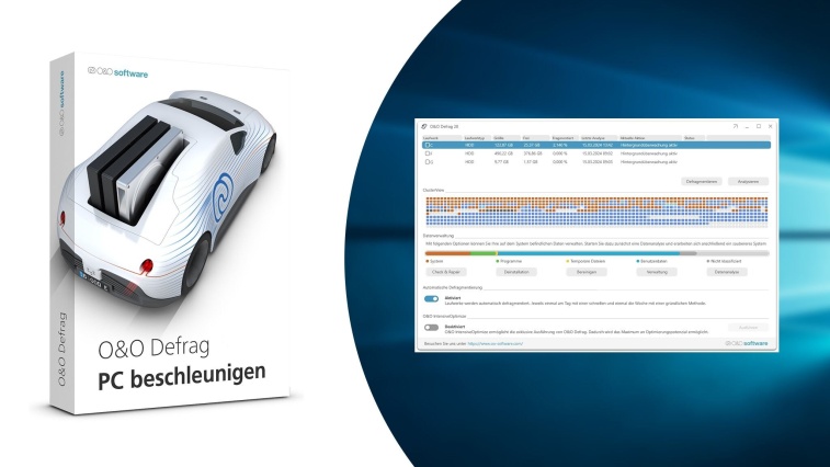 Gratis-Vollversion: O&O Defrag 28 macht Ihren Computer schneller