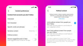 So sehen Sie weniger politische Inhalte bei Instagram