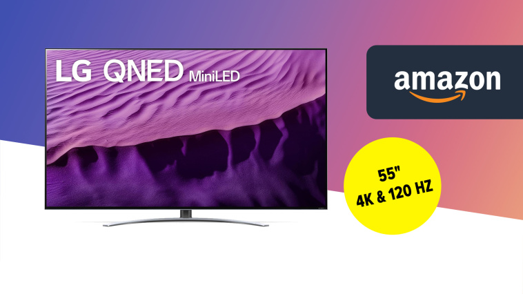 Smart-TV von LG mit 55 Zoll, 120 Hz und Dolby Atmos für unter 700 Euro