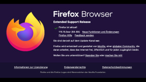 Mozilla verlängert Firefox-Support für Windows 7 und 8