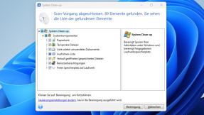 Acronis True Image mit verstecktem Windows-System-Cleaner