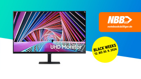 Samsung-Monitor: 4K-UHD-Display für unter 260 Euro