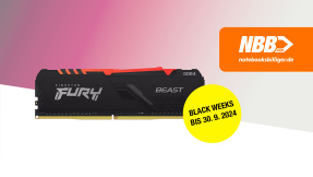 Arbeitsspeicher: Kingston Fury Beast 16GB für 37 Euro