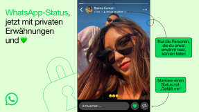 WhatsApp bekommt neue Statusfunktionen