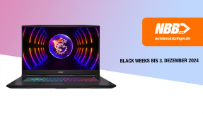 Black Weeks: MSI Katana 17 zum Aktionspreis