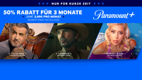 50 Prozent auf Paramount+: Top-Deal für Streaming-Fans