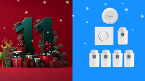 Adventskalender Tür 11: Danfoss Ally smartes 5er-Heiz-Set + Raumsensor