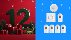 Adventskalender Tür 12: Danfoss Ally smartes 5er-Heiz-Set + Raumsensor